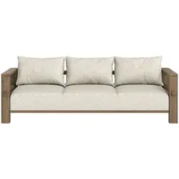 Karup - Bare Schlafsofa Kiefer carob braun (106) / soft chalk, (640)