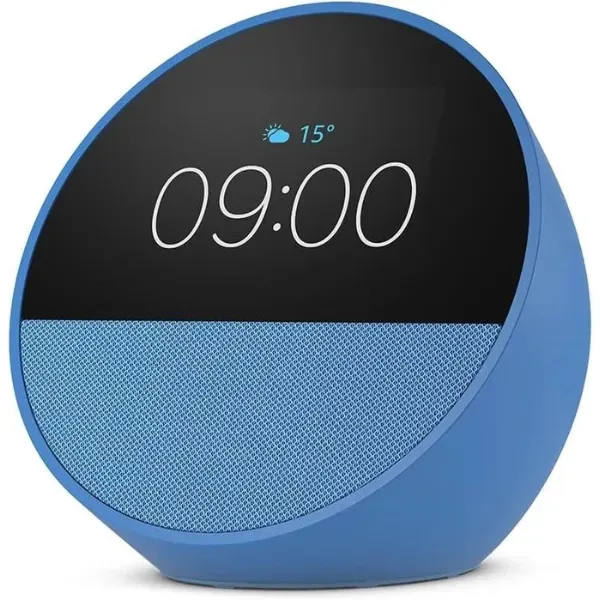 Amazon Echo Spot Smart-Display LCD 2,8 kabellos - Blau