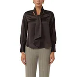 s.Oliver Satin-Bluse mit eleganter Kragen-Schluppe - 46