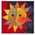 SALONLOEWE Rosina Wachtmeister Fußmatte Sole 115x115 cm Wohnteppich quadratisch Katzen bunt Sauberlauf-Teppich waschbar