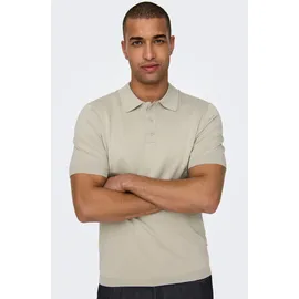 Only & Sons Poloshirt "Onswyler" in Beige - L