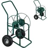 Relaxdays Relaxdays, Gartenschlauch Aufbewahrung, Schlauchwagen