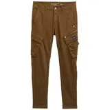 Tom Tailor Tapered Sweat Cargo Hose Braun 30 32