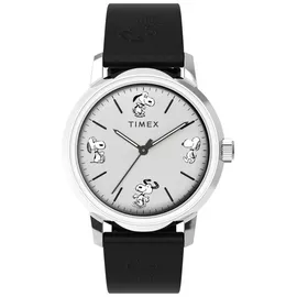 Timex Marlin® x Peanuts Sketch, 40mm Lederband Uhr TW2W54000