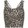 LASCANA Crop-Top Beige S