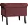 Atlantic Home Collection Sessel »Charlie«, Loungesessel mit Wellenunterfederung rot