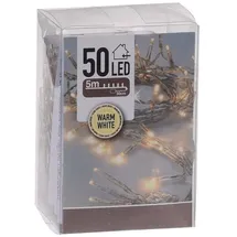 Spetebo LED Lichterkette Batterie 5 m Warmweiß