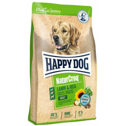 Happy Dog NaturCroq Lamm & Reis Hundefutter 15 kg
