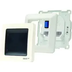 1St. Devi 140F1065 Uhrenthermostat Devireg Touch mit Rahmen
