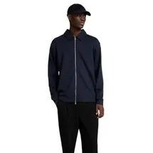 Selected SLHEMANUEL SOFT FULL ZIP SWEAT Herren Blau S