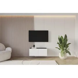 altdecor ELIO Lowboard 100 cm x 40 cm x 40 cm Schwarz/Holzwerkstoff
