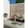 benuta Outdoorteppich, Hellgrau, Kunststoff, Uni, Rechteckig, 120x170 cm, Oeko-Tex® Standard 100, Made in Turkey, wasserabweisend, Teppiche & Böden, Teppiche, Outdoorteppiche