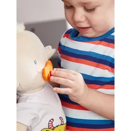 HABA Kuschelpuppe Krümel Beige