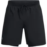 Launch 2in1 Laufshorts Herren 001 black/black reflective XL