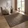 The CarPET Designteppich THE CARPET "Elisa", braun, B:200cm H:15mm L:280cm, Polyester, Polypropylen (PP), Teppiche, mit klaren geometrischen Formen und Linien