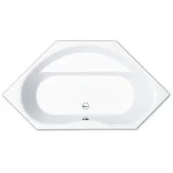 repaBAD Badewanne ohne Ecke „Tika“ sechseck 145 × 145 cm