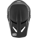 100% Status Youth Fahrradhelm (Größe 49-50CM, schwarz)
