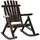 Outsunny Schaukelstuhl 97 x 93 x 69 cm Braun