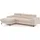 Cotta Ecksofa »Kitty L-Form«, inkl. Kopfteilverstellung, optional mit Bettfunktion u. Bettkasten beige