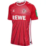 hummel 1. FC Köln Auswärtstrikot Saison 24/25 rot / weiß XL