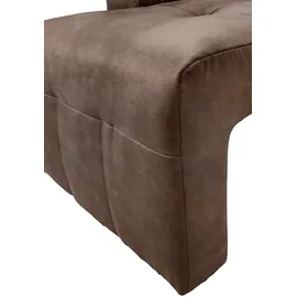 exxpo - sofa fashion Essbank EXXPO - SOFA FASHION "Barista, bequem und elegant, hohe Bodenfreiheit", cognac, B:245cm H:83cm T:159cm, Sitzbänke, Essbank, Eckbank Barista bequem und elegant, hochwertige Detailverarbeitung