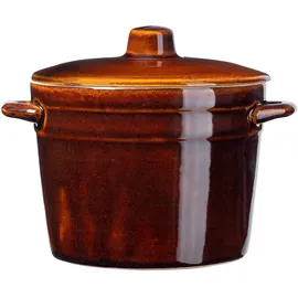 Kadax Steinzeugtopf Kochtopf 21 cm rund