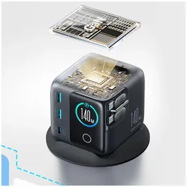Joyroom Podix JR-TRD01 GaN 140W Desktop Ladegerät Grau