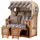 Mr. Deko Ammersee Braun 2-Sitzer inkl. Liftersystem
