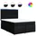 vidaXL Boxspringbett 140 x 200 cm Schwarz