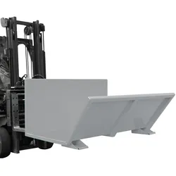 Langgutkipper Transportgerät lackiert RAL7005 Mausgrau Stapler Anbaugerät