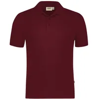 Hakro Poloshirt Bio-Baumwolle - XXL - weinrot