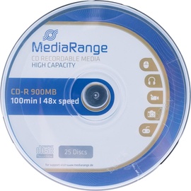 MediaRange CD-R 900MB 48x 25er Spindel