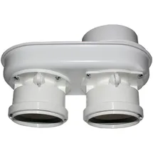 WOLF-Garten Anschluss-Adapter C53 DN 60/100 2xDN80