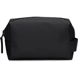 Rains Wash Bag Kleine Kulturbeutel, Erwachsene, Unisex, 01 Schwarz (Schwarz), Einheitsgröße