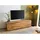 Massivmoebel24 Starnberg Lowboard 200x53x55 cm Natur Geölt Beige Massivholz