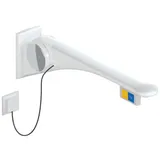 Hewi 802 LifeSystem Stützklappgriff Wandstützgriff 850 mm weiß hochglanz/matt