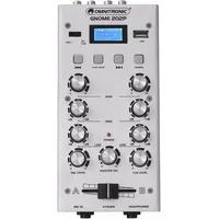 Omnitronic GNOME-202P Mini-Mixer silber