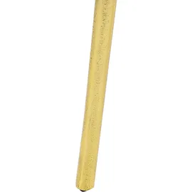 Beliani Beistelltisch Aluminium gold Freiform 30 cm TAUPO