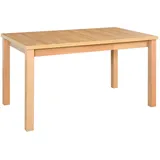 LeafDesign Esstisch, Klapptisch aus Holz mit Einsatz, Klassischer Tisch, Familientisch, Tisch für 4-6 Personen, Made in EU, Modena 1" (140/180x80x76)