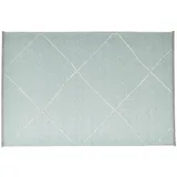 Sansibar Sylt Teppich ¦ blau ¦ Viskose ¦ Maße (cm): B: 80