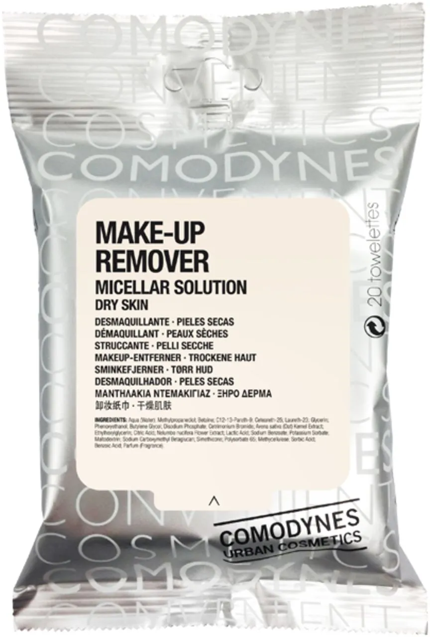 Comodynes, Make-Up Remover Micellar Solution Dry Skin Tücher 20 St