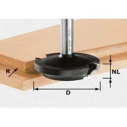 Festool Abplattfräser HW Schaft 8 mm HW D42,7/13/R6