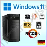 PC Büro COMPUTER QUAD CORE 16GB DDR4 RAM 1000GB SSD komplett Windows 10 OFFICE56