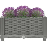 vidaXL Hochbeet 40 x 40 x 23 cm Grau