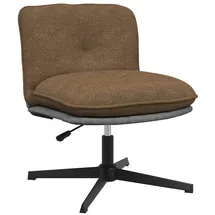 vidaXL Bürostuhl Drehbar Taupe Stoff