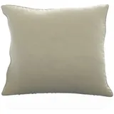Intirilife Kissenbezug aus Samt 40x40 cm in Beige - Gr.: onesize