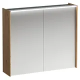 Laufen LANI Spiegelschrank mit LED-Lichtelement, 820x210x715mm, H4037621122671,
