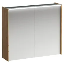 Laufen LANI Spiegelschrank zwei Türen, mit LED-Lichtelement, 820x210x715mm, H4037621122671,
