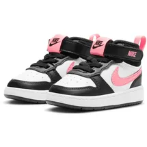Nike Court Borough Mid 2 Baby-Sneaker 005 black/sunset pulse-white 21
