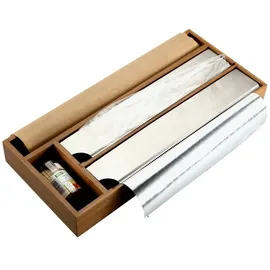 KESPER Folienspender, dunkler Bambus, FSC